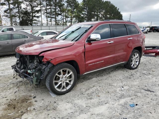 1C4RJEJG5EC460886 - 2014 JEEP GRAND CHER SUMMIT Qırmızı foto 1