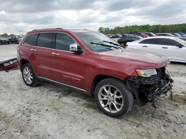 1C4RJEJG5EC460886 - 2014 JEEP GRAND CHER SUMMIT Qırmızı foto 4