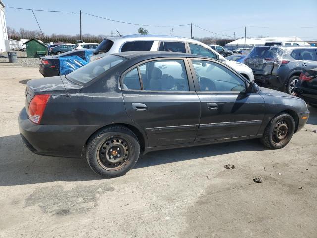 KMHDN46D44U789784 - 2004 HYUNDAI ELANTRA GLS BLACK photo 3