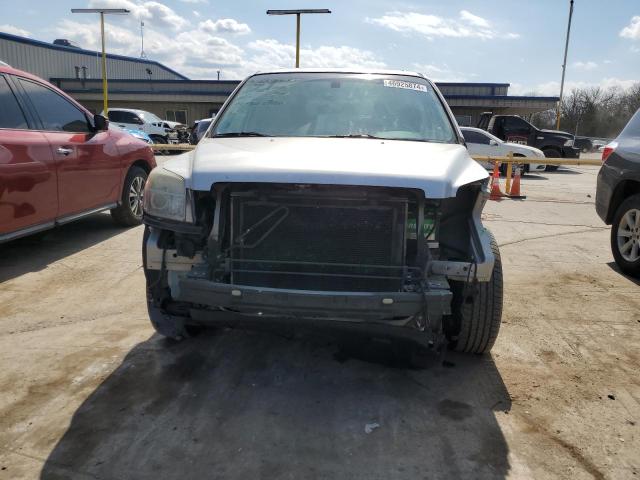 5FNYF18537B009777 - 2007 HONDA PILOT EXL SILVER photo 5