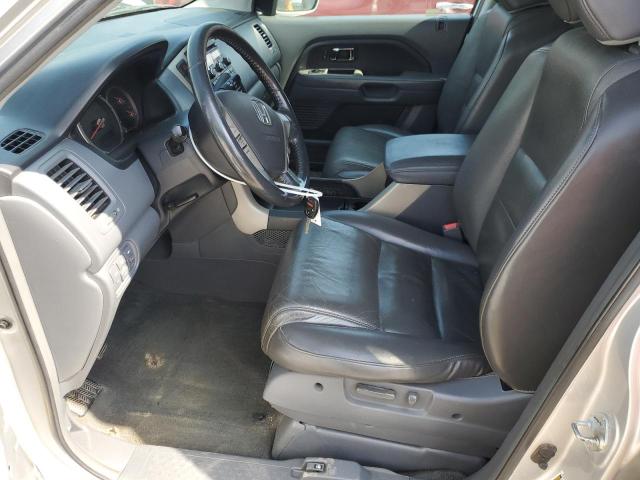 5FNYF18537B009777 - 2007 HONDA PILOT EXL SILVER photo 7