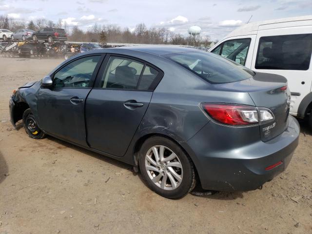 JM1BL1V88C1537301 - 2012 MAZDA 3 I GRAY photo 2