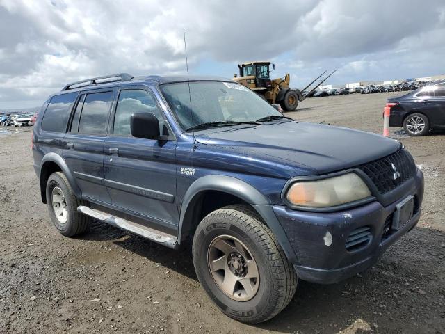 JA4LS21H43J043689 - 2003 MITSUBISHI MONTERO SPORT ES BLUE photo 4