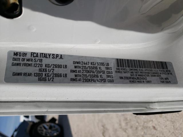 ZFBERFAB4J6L04643 - 2018 RAM PROMASTER WHITE photo 13