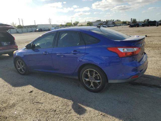 1FADP3F23DL285195 - 2013 FORD FOCUS SE BLUE photo 2