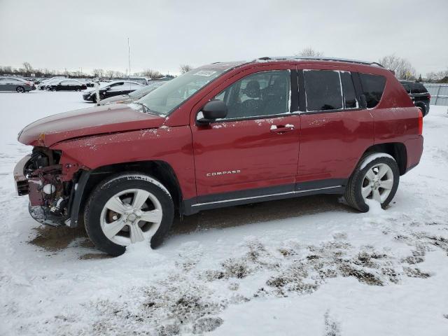 1C4NJCAB1CD649629 - 2012 JEEP COMPASS RED photo 1