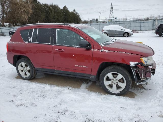 1C4NJCAB1CD649629 - 2012 JEEP COMPASS RED photo 4