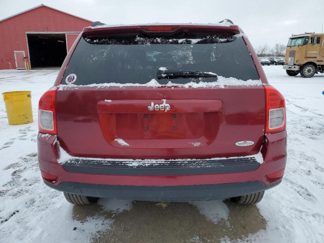 1C4NJCAB1CD649629 - 2012 JEEP COMPASS RED photo 6