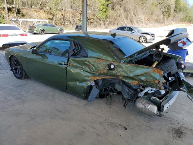 2C3CDZJGXMH672753 - 2021 DODGE CHALLENGER GT GREEN photo 2