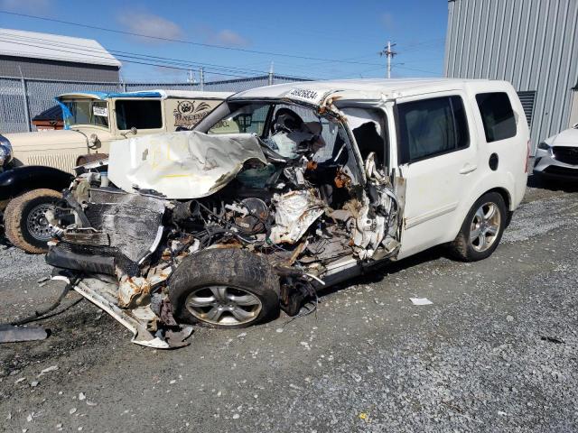 5FNYF4H27FB503467 - 2015 HONDA PILOT LX WHITE photo 1