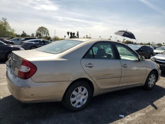 4T1BE32K14U312591 - 2004 TOYOTA CAMRY LE GOLD photo 3