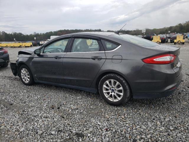 3FA6P0G78GR297964 - 2016 FORD FUSION S GRAY photo 2