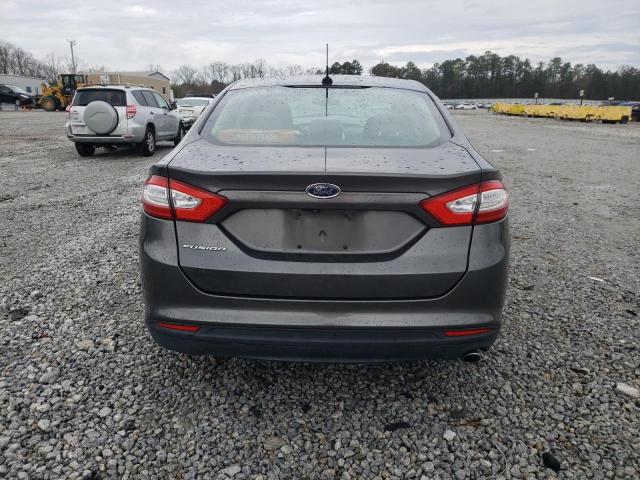 3FA6P0G78GR297964 - 2016 FORD FUSION S GRAY photo 6