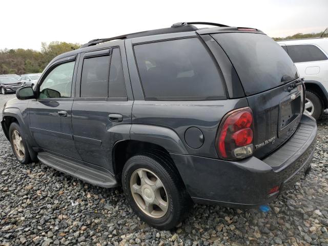 1GNDS13S462101044 - 2006 CHEVROLET TRAILBLAZE LS BLACK photo 2