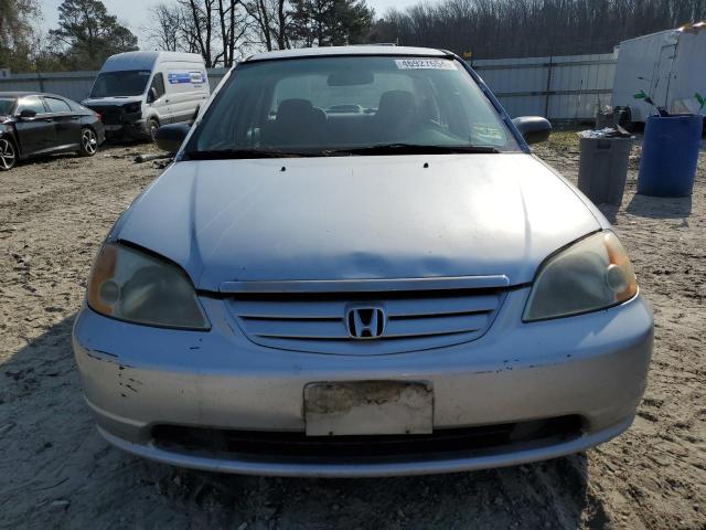 2HGES16531H599760 - 2001 HONDA CIVIC LX SILVER photo 5