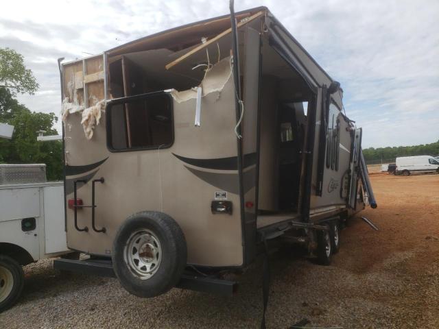 4YDF33725F2501051 - 2015 KEYSTONE COUGER BROWN photo 4