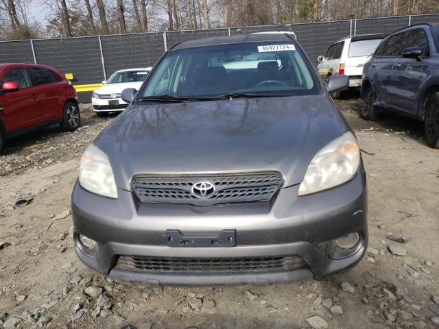 2T1KR32E15C334334 - 2005 TOYOTA COROLLA MA XR GRAY photo 5