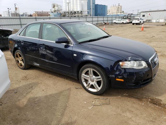 WAUDF78E06A196885 - 2006 AUDI A4 2.0T QUATTRO BLUE photo 4