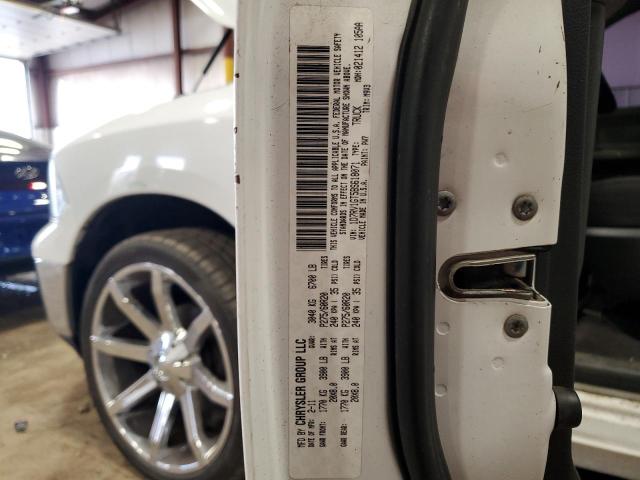 1D7RV1GT5BS618071 - 2011 DODGE RAM 1500 WHITE photo 12