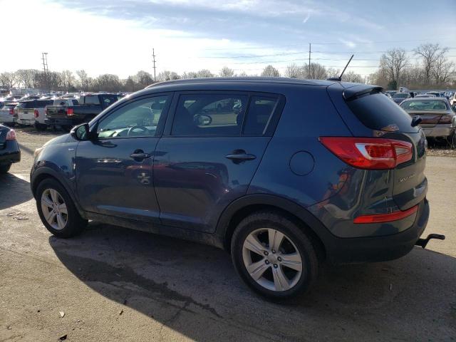 KNDPBCA28D7397500 - 2013 KIA SPORTAGE LX BLUE photo 2