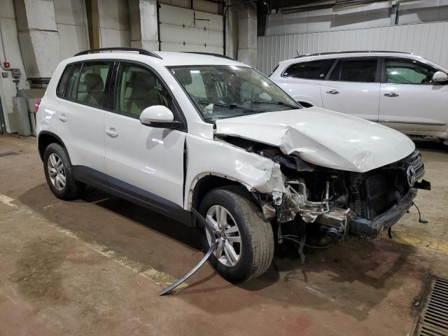 WVGBV7AX9GW604888 - 2016 VOLKSWAGEN TIGUAN S WHITE photo 4