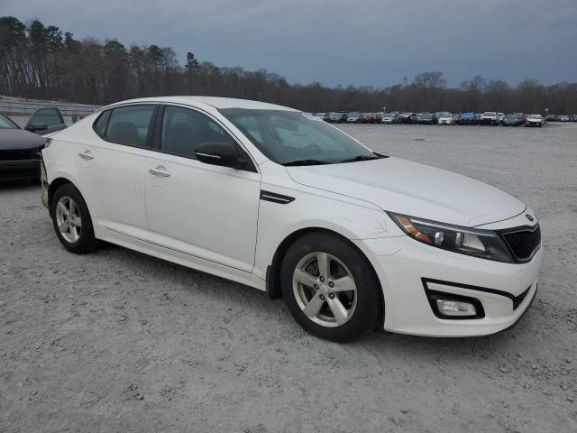 KNAGM4A74E5481268 - 2014 KIA OPTIMA LX WHITE photo 4