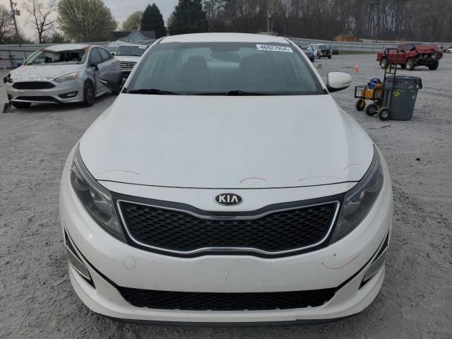 KNAGM4A74E5481268 - 2014 KIA OPTIMA LX WHITE photo 5