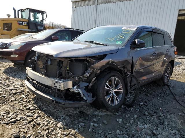 5TDJKRFH6GS237163 - 2016 TOYOTA HIGHLANDER XLE Boz foto 1