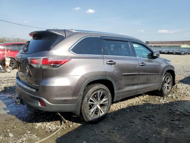5TDJKRFH6GS237163 - 2016 TOYOTA HIGHLANDER XLE Boz foto 3
