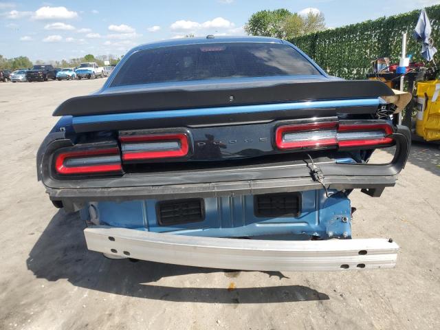 2C3CDZJGXNH128254 - 2022 DODGE CHALLENGER GT BLUE photo 6