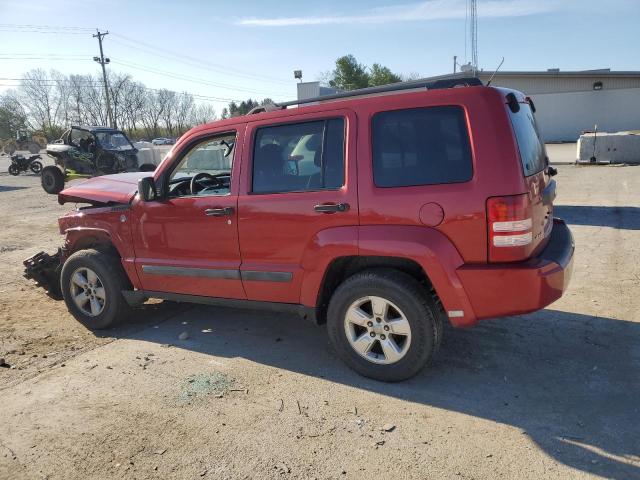 1J4PN2GKXAW177036 - 2010 JEEP LIBERTY SPORT RED photo 2