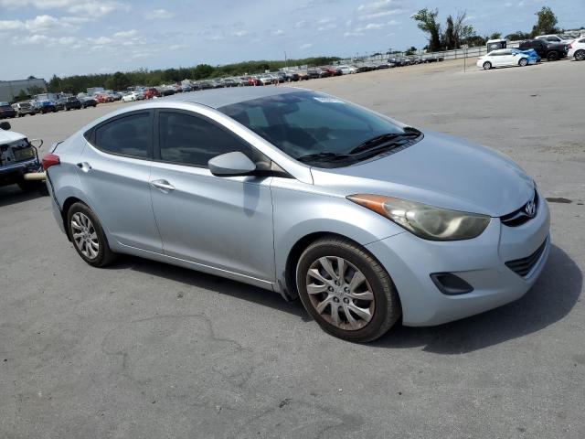 5NPDH4AE0CH101624 - 2012 HYUNDAI ELANTRA GLS SILVER photo 4