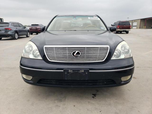 JTHBN30F430103828 - 2003 LEXUS LS 430 BLACK photo 5