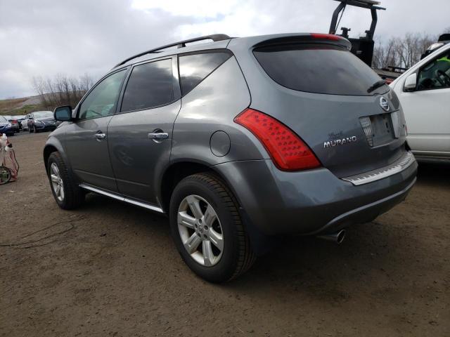 JN8AZ08W47W660072 - 2007 NISSAN MURANO SL GRAY photo 2