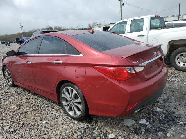 5NPEC4ABXEH814414 - 2014 HYUNDAI SONATA SE MAROON photo 2