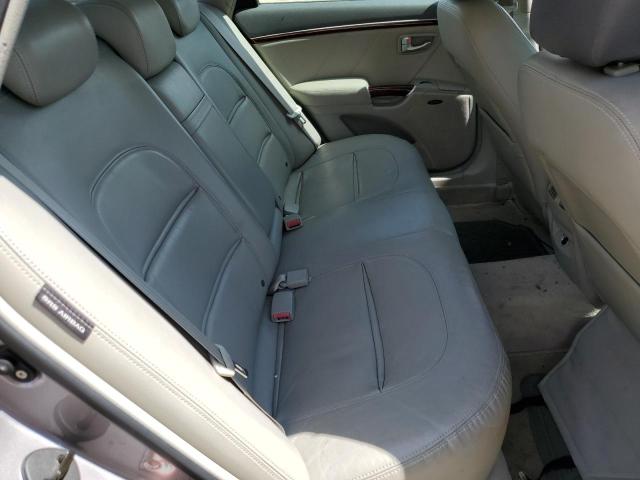 KMHFC46F66A101000 - 2006 HYUNDAI AZERA SE GRAY photo 10