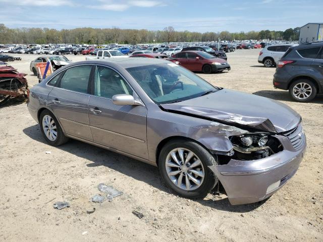 KMHFC46F66A101000 - 2006 HYUNDAI AZERA SE GRAY photo 4