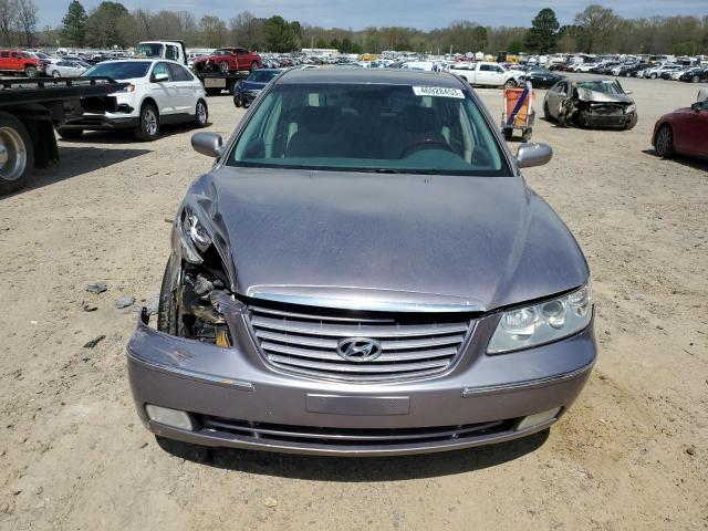 KMHFC46F66A101000 - 2006 HYUNDAI AZERA SE GRAY photo 5