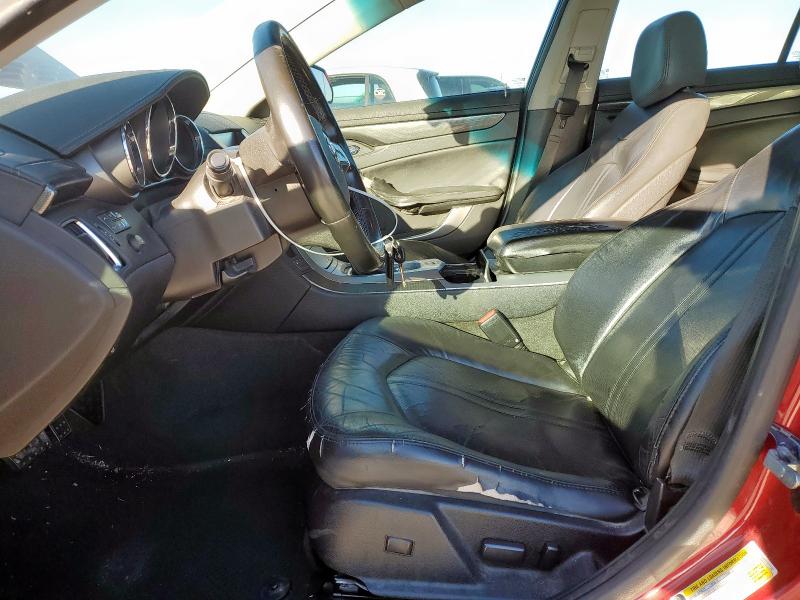 1G6DJ5EDXB0157242 - 2011 CADILLAC CTS PERFORMANCE COLLECTION Қызыл фото 7