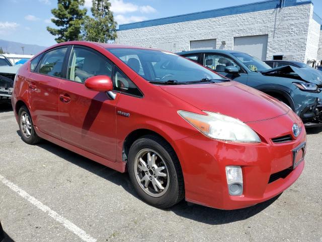 JTDKN3DU1A0034281 - 2010 TOYOTA PRIUS RED photo 4