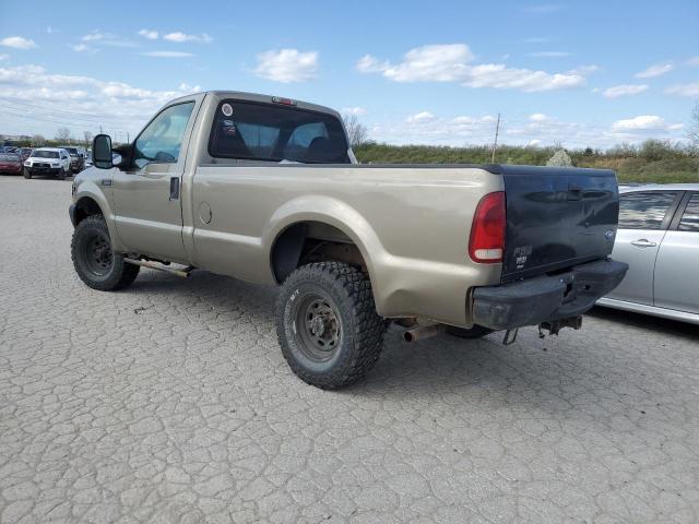 1FTSF31S93EB32013 - 2003 FORD F350 SRW SUPER DUTY GOLD photo 2