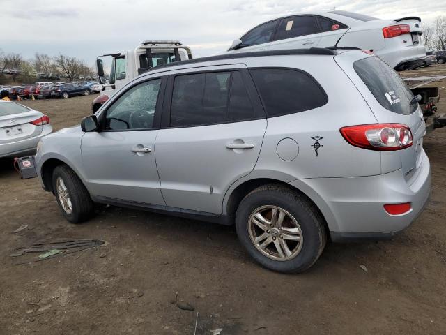 5NMSG3AB9AH392628 - 2010 HYUNDAI SANTA FE GLS SILVER photo 2