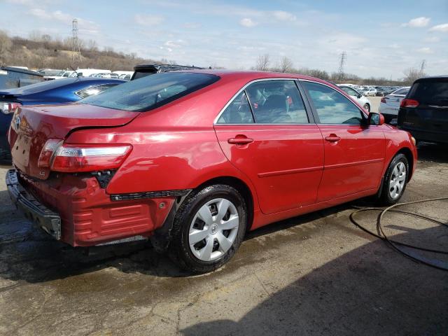 4T1BE46K09U380355 - 2009 TOYOTA CAMRY BASE RED photo 3