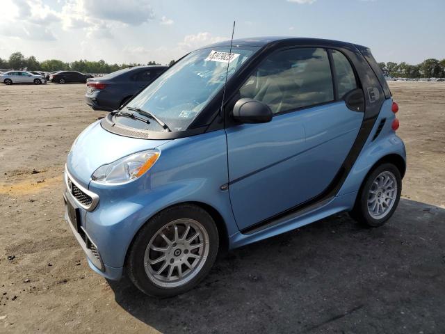 WMEEJ9AA6EK736582 - 2014 SMART FORTWO BLUE photo 1