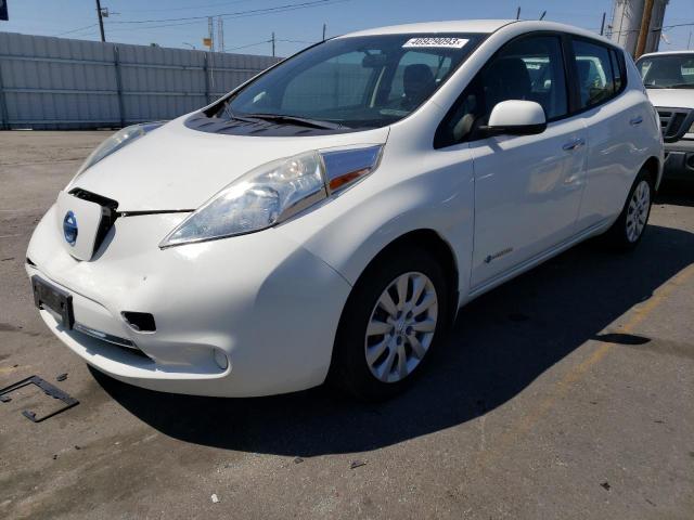 1N4AZ0CP8DC413328 - 2013 NISSAN LEAF S WHITE photo 1