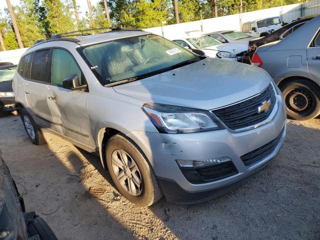 1GNKVFKD7GJ191456 - 2016 CHEVROLET TRAVERSE LS SILVER photo 4