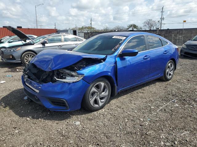 19XZE4F57LE012001 - 2020 HONDA INSIGHT EX BLUE photo 1