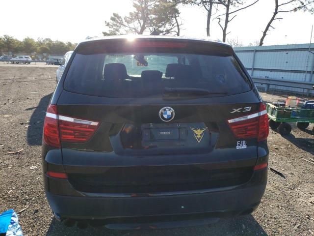 5UXWX5C54CL718162 - 2012 BMW X3 XDRIVE28I BLACK photo 6