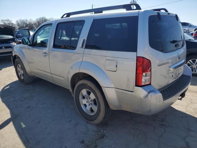 5N1AR1NN4BC623929 - 2011 NISSAN PATHFINDER S 银色 照片 2