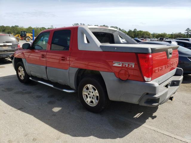 3GNEC13T72G284466 - 2002 CHEVROLET AVALANCHE C1500 RED photo 2